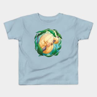 Sleeping Anteater Rainforest Kids T-Shirt